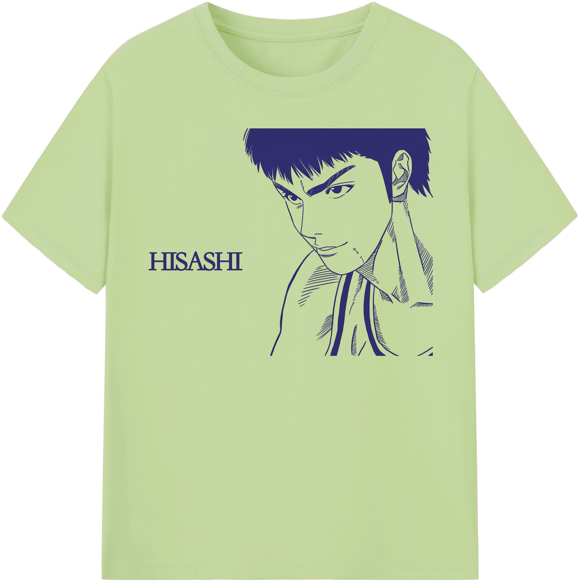 SLAM DUNK／スラムダンク 綿100％半袖Tシャツ（フロントプリント）